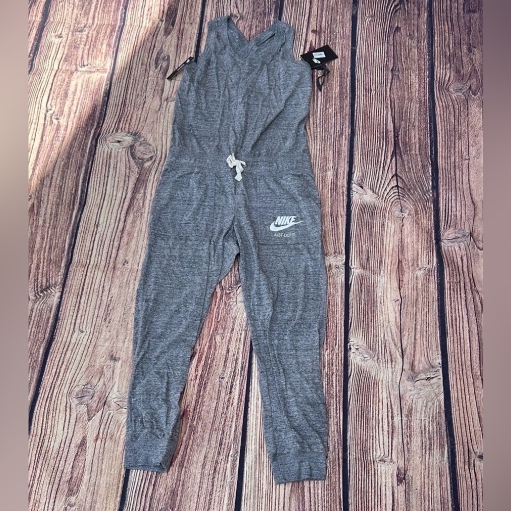 Nike Heather Gray Jumpsuit